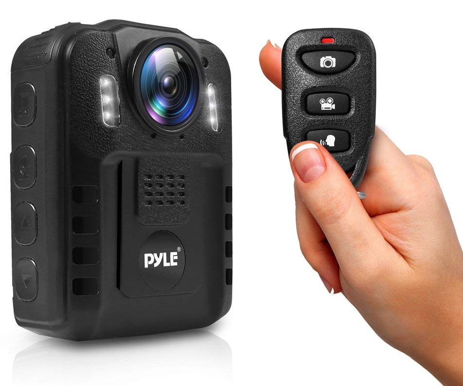 Pyle Wireless Police Wearable Camera