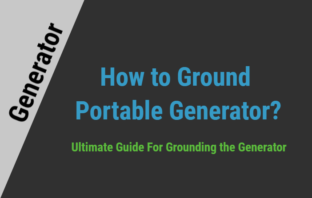 How to Ground Portable Generator
