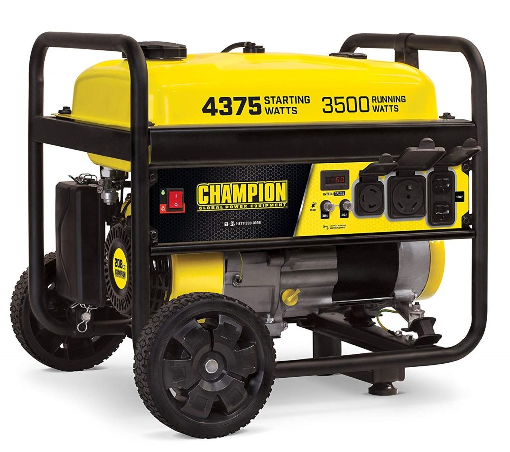Champion 100522 3500-Watt Gas-Powered Portable Generator