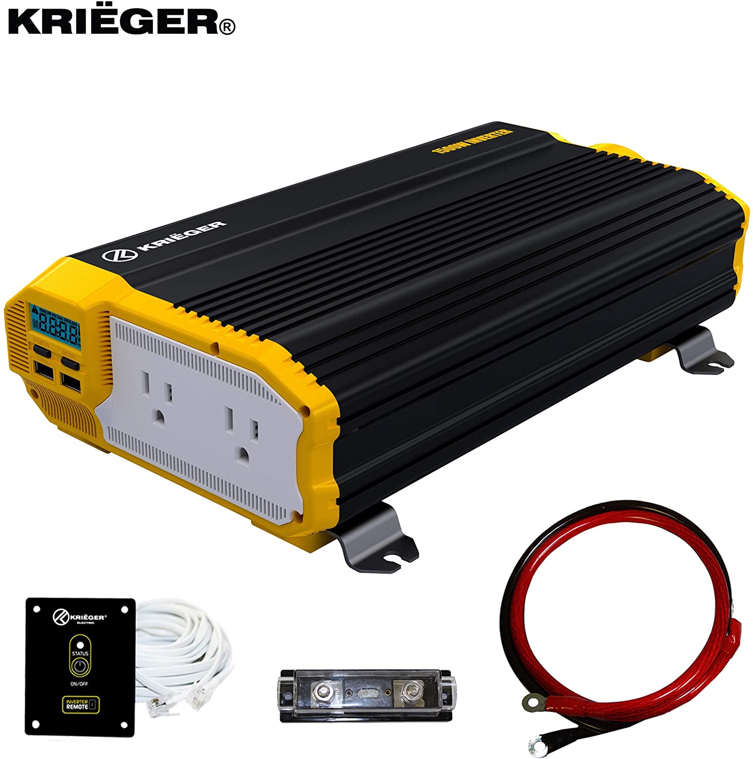 Krieger 1500W Power Inverter