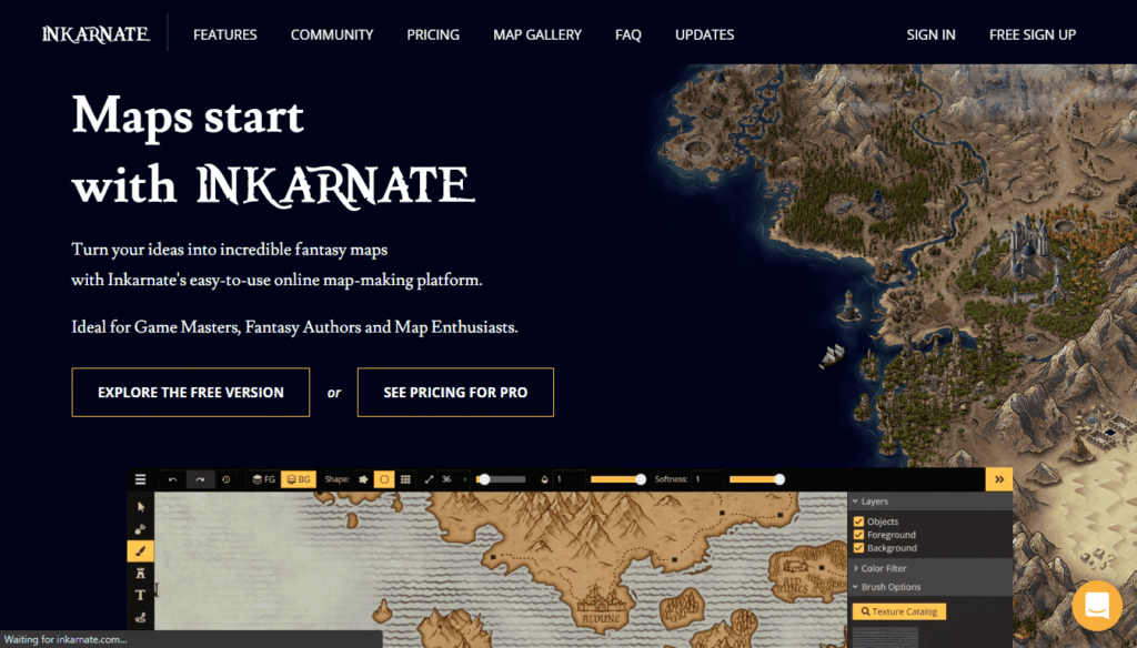 inkarnate map making software