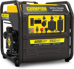 Champion 200954 4250-Watt Open Frame Inverter Generator